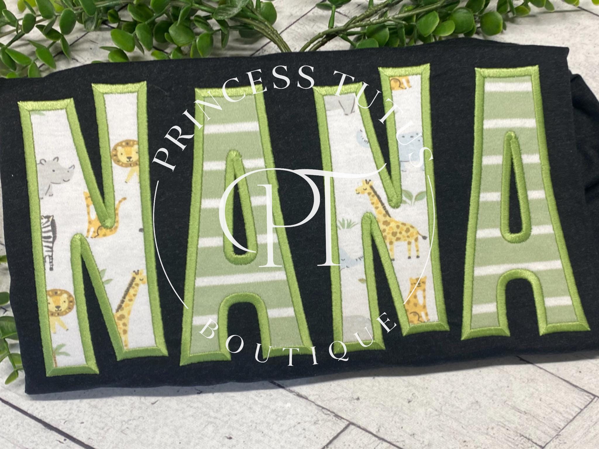 Personalized NANA Appliqué Crewneck Sweatshirt| Custom Keepsake Gift