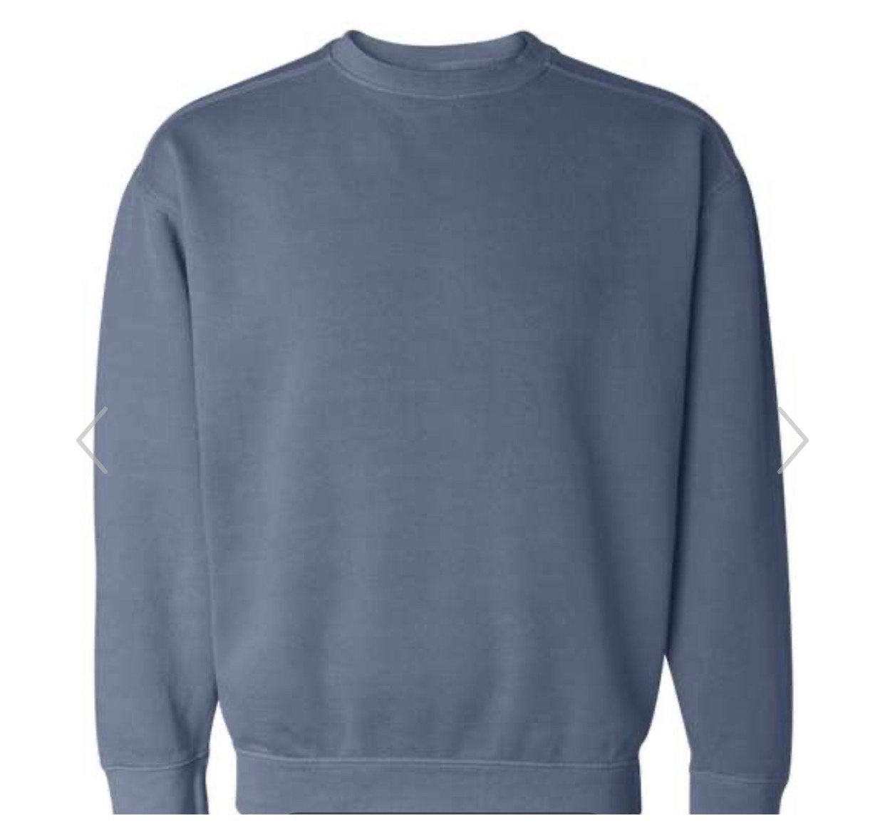 Embroidered Christian Sweatshirt, She Is Strong Comfort Colors Crewneck