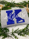 Kentucky Wildcats Sparkle Shirt, Game Day Tee