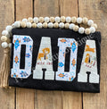 Custom DADA Keepsake T-Shirt – Baby Clothes Appliqué, Personalized Dad Gift