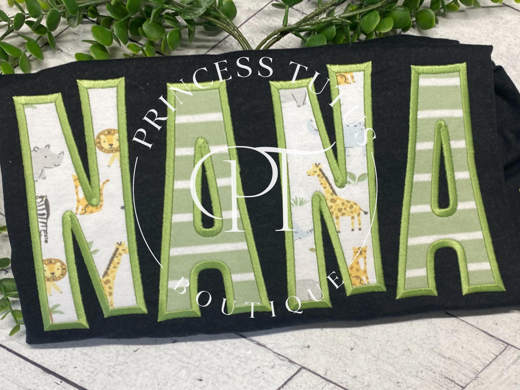 Personalized NANA Appliqué Crewneck Sweatshirt| Custom Keepsake Gift