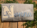Personalized Keepsake Applique Sweatshirt, NONNA, Custom Fabric