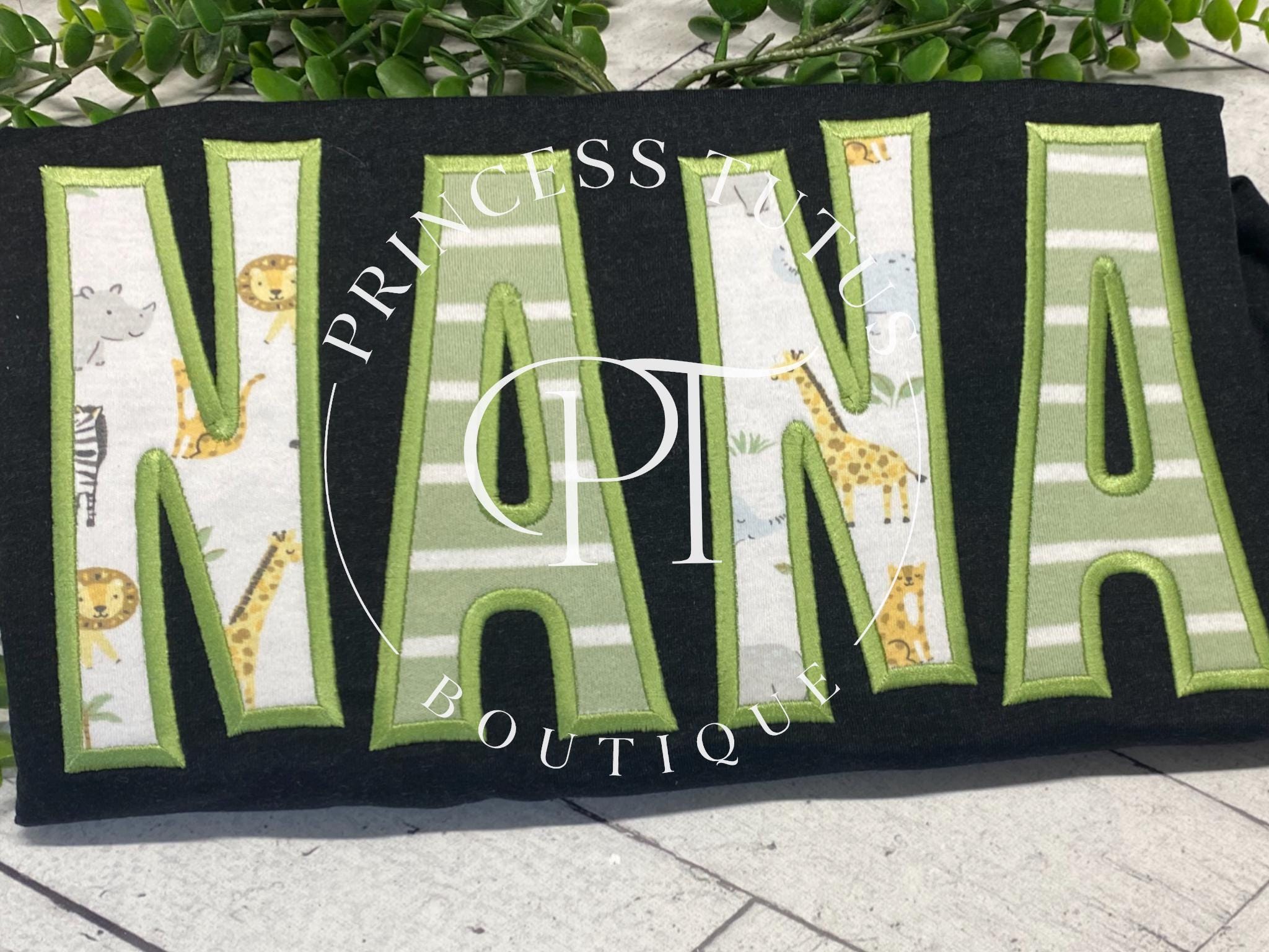 Personalized NANA Appliqué Crewneck Sweatshirt| Custom Keepsake Gift